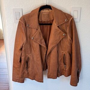Max Studio faux leather jacket